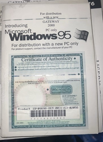 Windows manual cert of - manual,