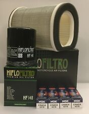 Service Kit For YAMAHA FJR1300 (2001 to 2012) Filters and 4 x NGK Iridium Plugs