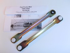  Today FIAT PUNTO 99-06 NEW WIPER MOTOR LINKAGE PUSH ROD KIT Wipex kit 38 UKmade