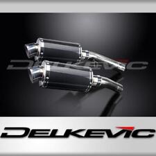 YAMAHA FJ1100 FJ1200 1984-1987 225mm OVAL CARBON SILENCER EXHAUST KIT