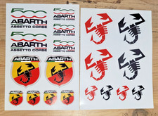FIAT 500 Abarth Decals