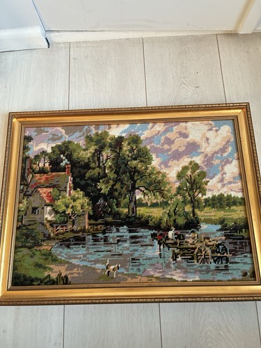 Vintage needlepoint inspired - vintage,