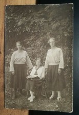 3 girls - Adele & Mitzi Zwirner & Stefi Fegerl in June 1920 in Schrems? Photo
