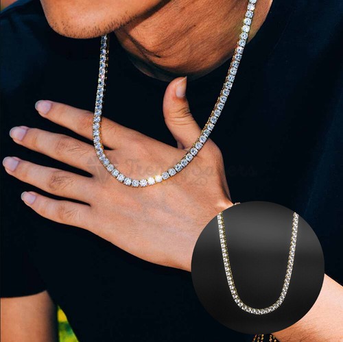 Iced out 5mm - iced, chain