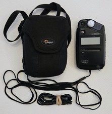 Sekonic L-308s Flashmate light meter + Lowepro Altus 30 case. Tested and working