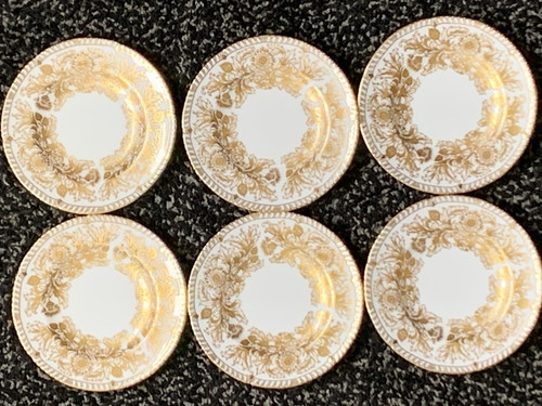 6pcs royal crown derby brocade - 6pcs,