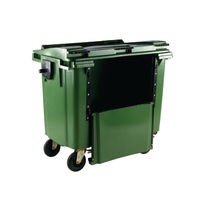 Wheelie bin with drop - bin,