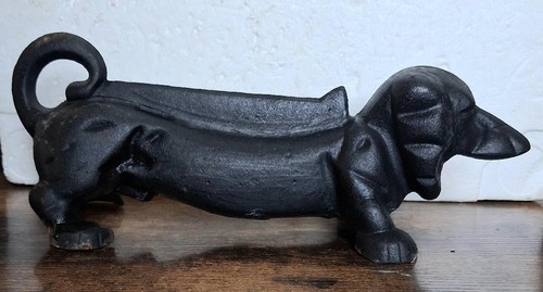 Dachshund dog boot scraper - dachshund,
