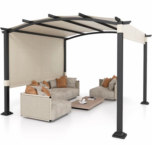 Retractable pergola large - retractable,