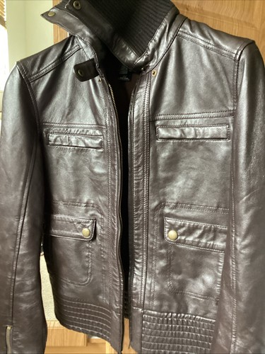 Leather jacket from mango - from,