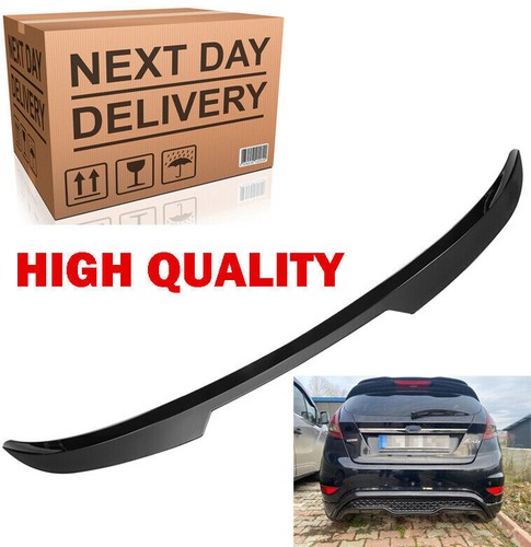 Gloss black rear trunk - trunk, spoiler