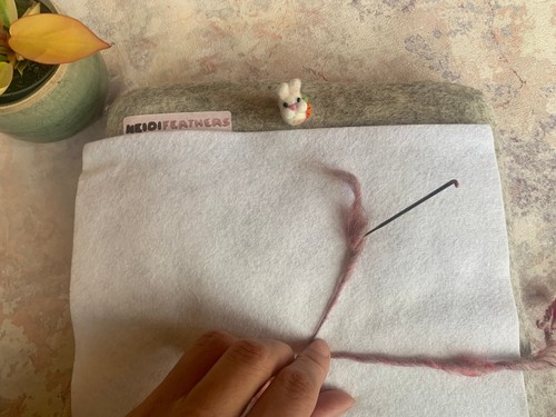 Heidifeathers needle felting - needle,