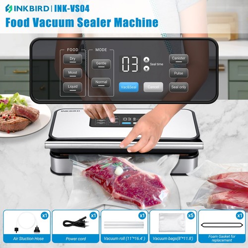 Inkbird food vacuum sealer - food,