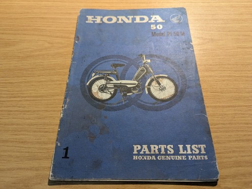Genuine honda pf50 amigo - genuine,