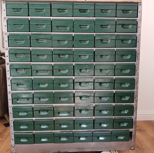 Vintage drawer steel - vintage, 60