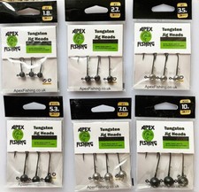 Tungsten Ball Jig head Lure fishing UK seller fast dispatch