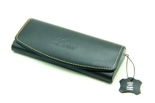 New lunor black leather - new,