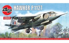 AIRFIX A01033V Hawker P.1127 Vintage Classics 1/72 Scale Model Aircraft Kit NEW
