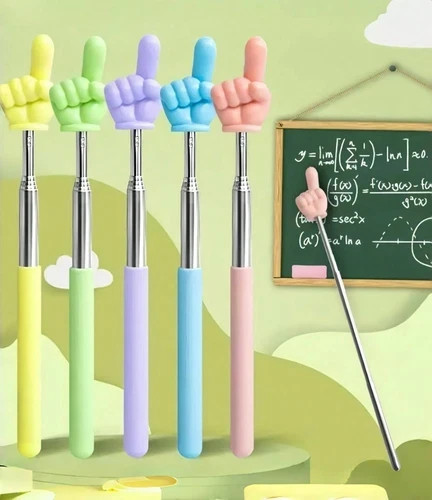 Retractable teacher pointer - teacher,