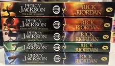 Percy Jackson 5-Book Complete Series – Rick Riordan – Paperback Set (Books 1–5)