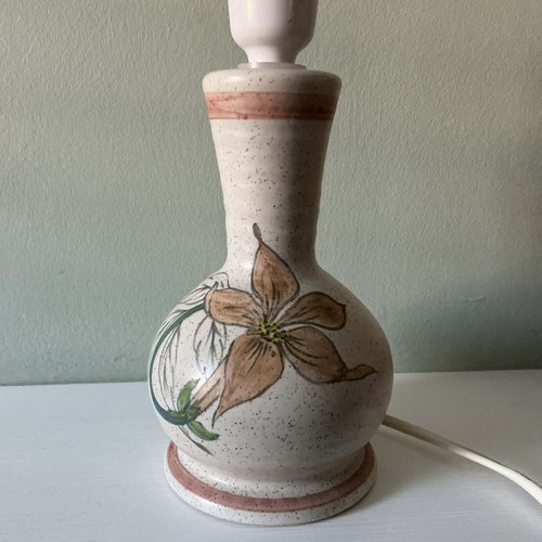 Purbeck pottery lamp base - purbeck,