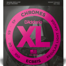 D'Addario ECB81s Chromes Bass