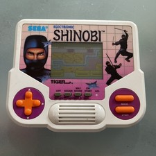 Tiger SEGA shinobi Retro LCD Handheld Electronic Game 