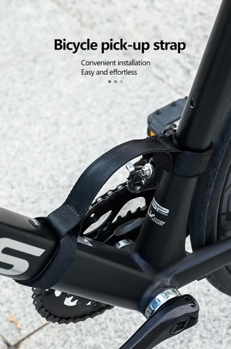 Bicycle carrying strap hand - carrying,