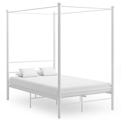 Walplus canopy bed frame white - canopy,