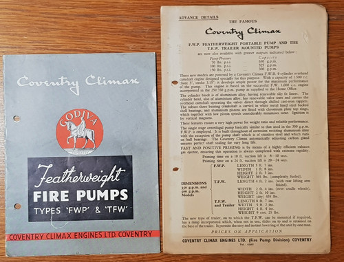 Mid century foldout - foldout, pamphlet