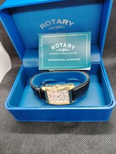 Men's  gs02283/01 Rotary Elite  Swiss Quartz date  Watch, excellent boxed etc. 