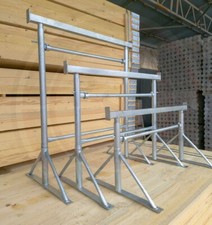 2 x Brand New Zinc Plated Size 1 Builders Trestle 2 QTY. Builders Trestles