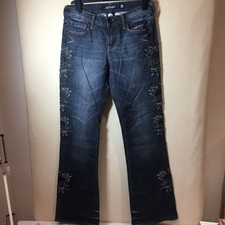 Size 28 Flared Ed Hardy Christian Audigier Skull Jeans