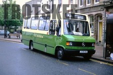 35mm Slide AA Buses Mercedes Benz 709D Alexander L638DNA Irvine 1994 Original