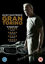 Gran Torino (DVD, 2009) Gang Drama, Disc & Cover, No Case. Clint Eastwood. 