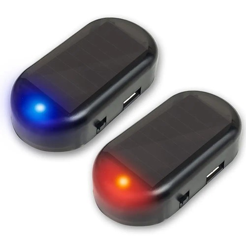 Solar power car led - car, dummy
