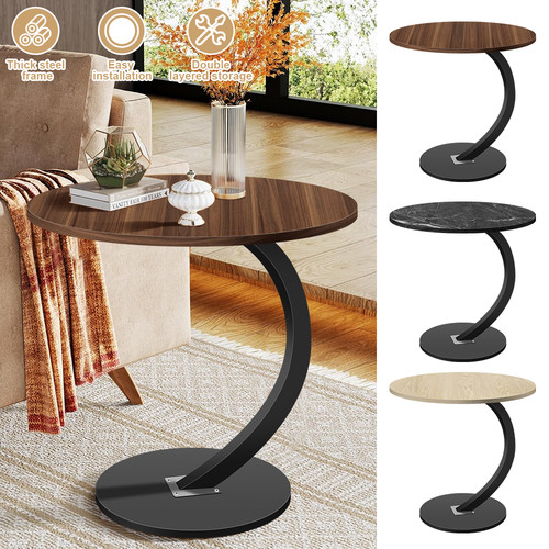 Side table shaped sofa small - side,