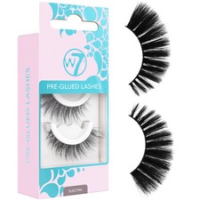 W7 Pre-glued Lashes Electra - Long Thick Party Eyelashes False Fake No Mess Easy