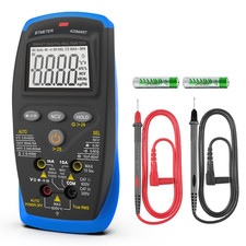 BTMETER TRMS Multimeter AC DC 600V 10A Current NCV Voltage Resistor Capacitance 