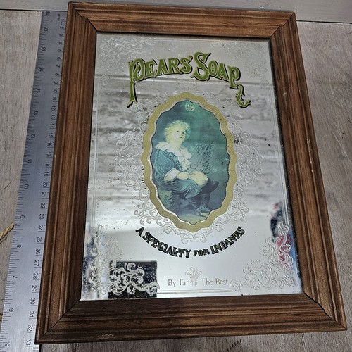 Vintage pear soap framed - soap,