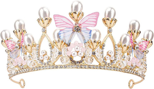 Tiara pearl princess crown for - tiara,