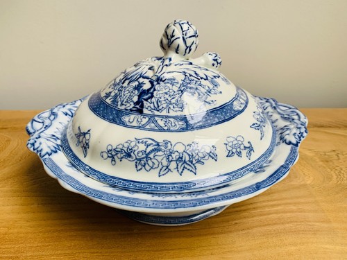 Large antique 1864 - large, blue