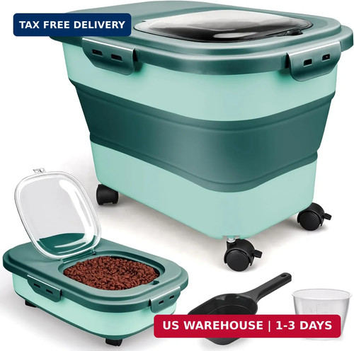 Dog food storage - food, container