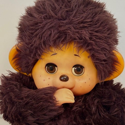 Showa retro monkey plush - retro, toy