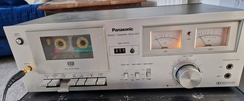 Panasonic stereo cassette deck - panasonic,