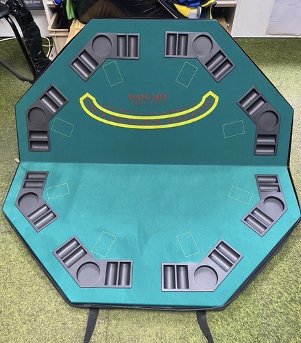 Folding poker table - 1.2m,