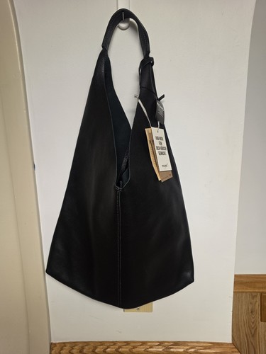 Picard black leather shoulder - leather,