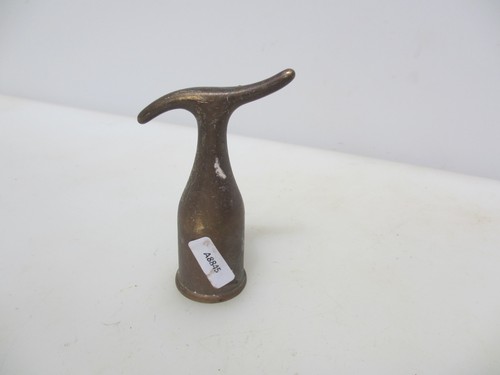 Antique brass pole - pole, hook