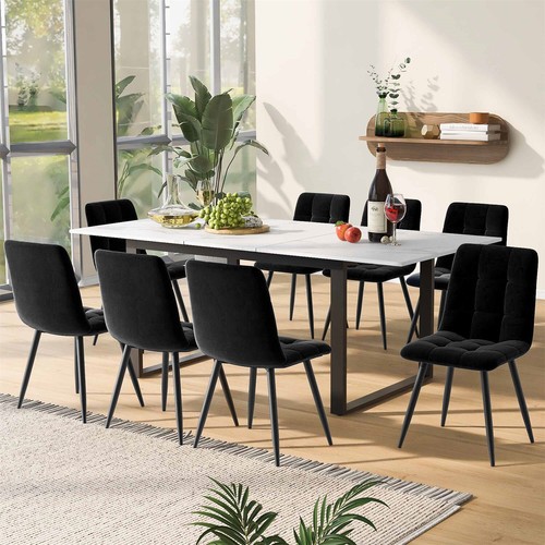 Dining table and chairs set - dining,