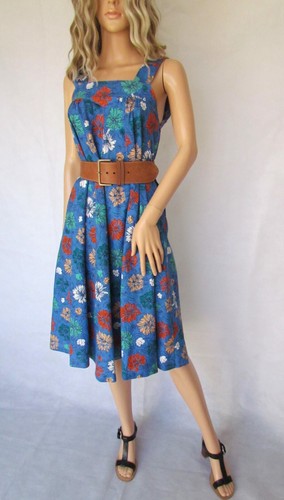 Vintage summer dress cotton - vintage,